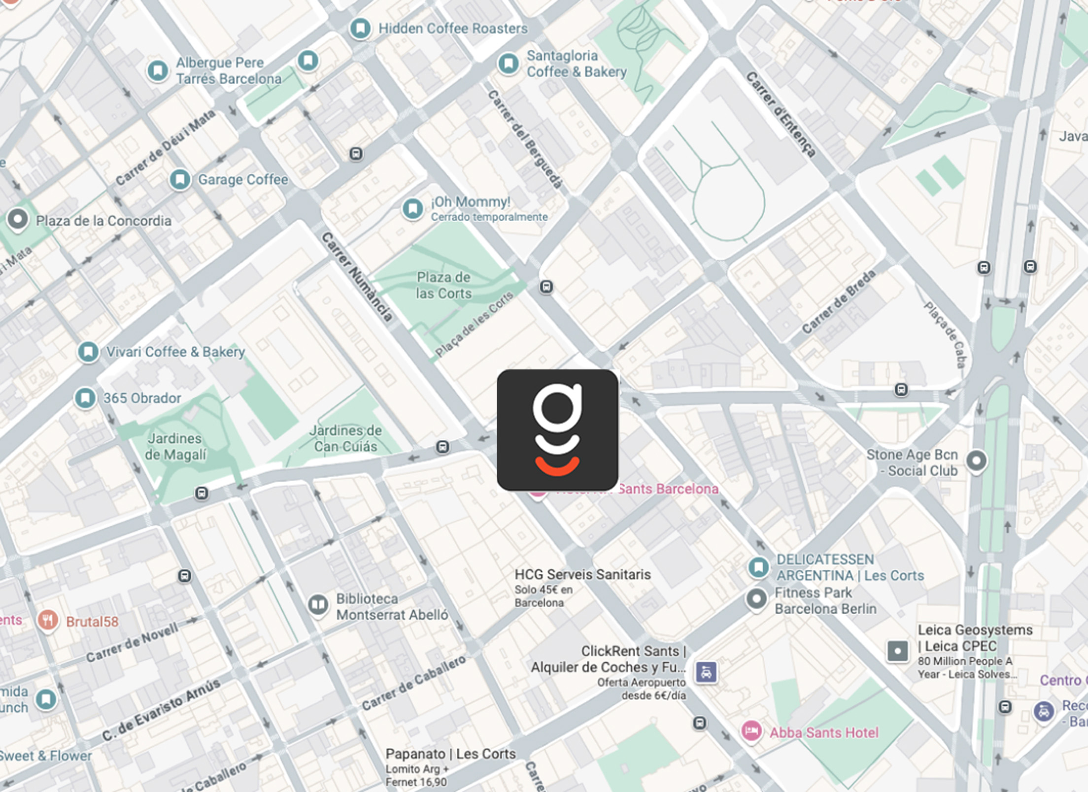 Google Maps address